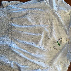 Michael Kor eyelet top